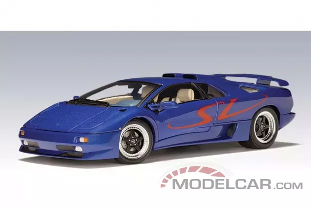 AUTOart Lamborghini Diablo SV Metallic Blue 1:18 70082