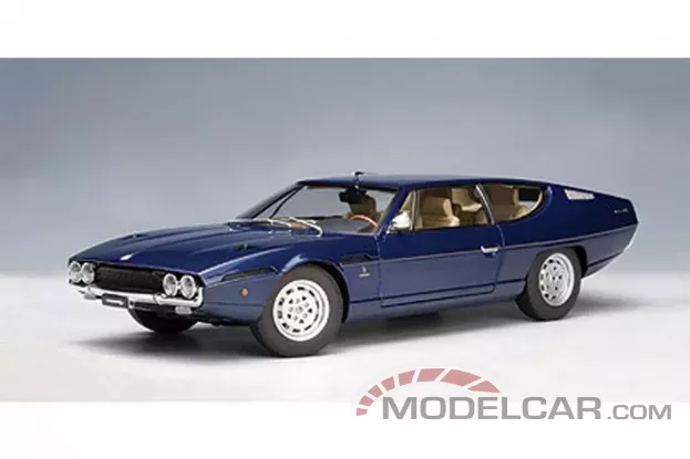 AUTOart Lamborghini Espada Bleu Notte Blue 1:18 74502