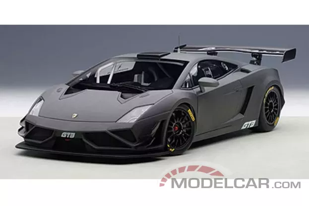 AUTOart Lamborghini Gallardo GT3 FL2 2013 Grigio Barra Matt Grey 1:18 81360