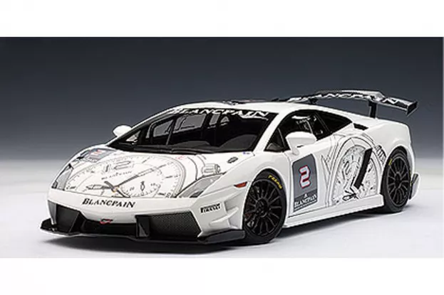 AUTOart Lamborghini Gallardo LP560-4 Trofeo Blancpain White 1:18 74689