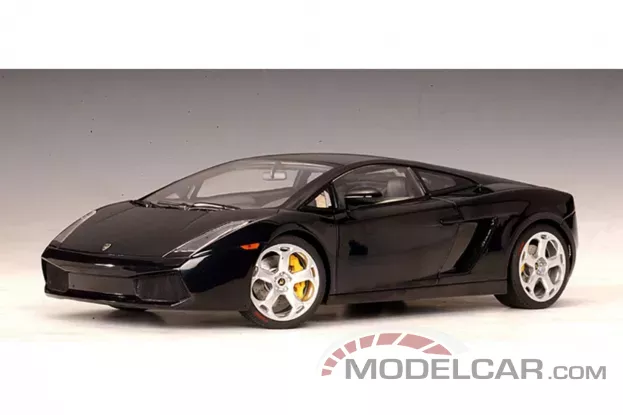 AUTOart Lamborghini Gallardo Metallic Black Clear Engine Bonnet 1:18 74572