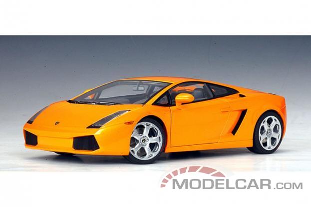 AUTOart Lamborghini Gallardo Metallic Orange Clear Engine Bonnet 74573