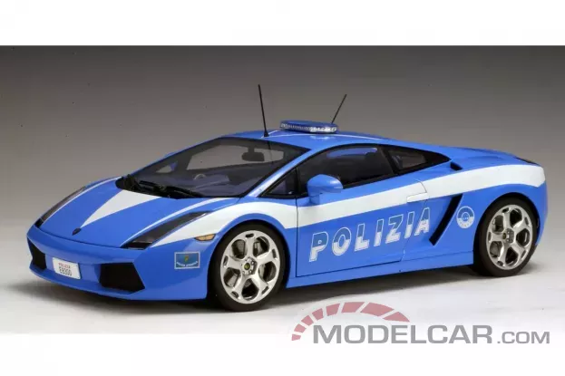 AUTOart Lamborghini Gallardo Police Car 1:18 74576
