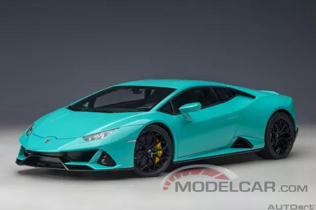 AUTOart Lamborghini Huracan Evo Blu Glauco 1:18 79211