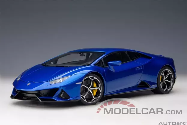 AUTOart Lamborghini Huracan Evo Blu Nethuns 1:18 79212