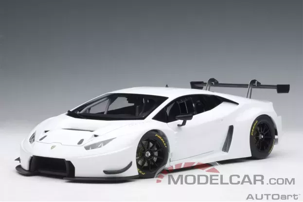 AUTOart Lamborghini Huracan GT3 Plain Body Version Bianco Isis 1:18 81527