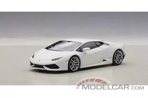 AUTOart Lamborghini Huracan LP610-4 Matt White Bianco Canopus 1:43 54601