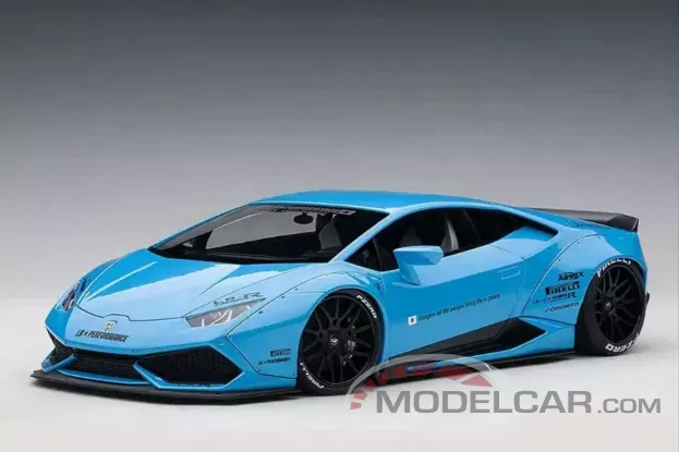 AUTOart Lamborghini Huracan Liberty Metallic Sky Blue 1:18 79122