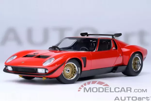 AUTOart Lamborghini Miura JOTA SVR Red 1:18 79171
