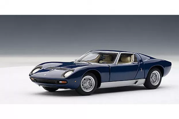 AUTOart Lamborghini Miura SV Blue 1:43 54544