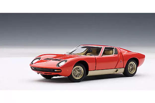 AUTOart Lamborghini Miura SV Red 1:43 54543