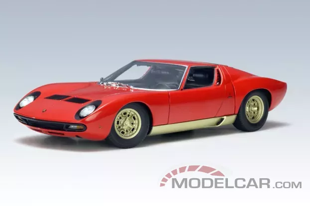 AUTOart Lamborghini Miura SV Red Gold Side Skirts 1:18 74545