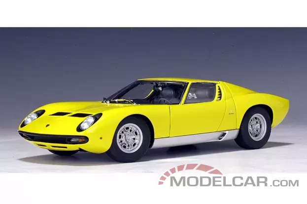AUTOart Lamborghini Miura SV Yellow 1:18 74541