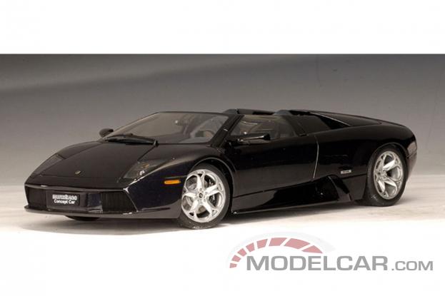 AUTOart Lamborghini Murcielago Concept Car Barchetta Metallic Black 74562