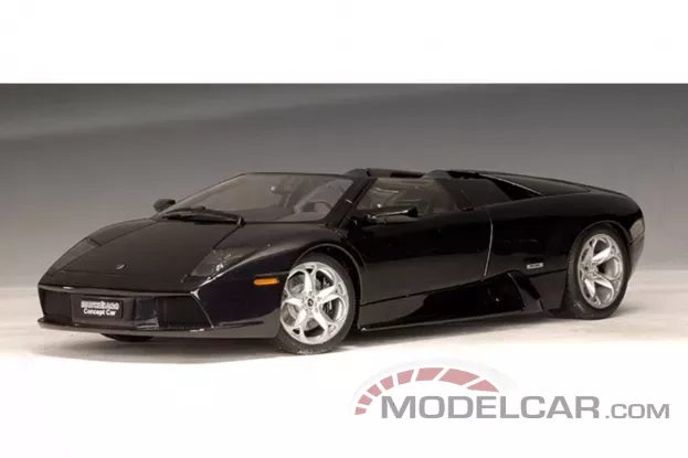 AUTOart Lamborghini Murcielago Concept Car Barchetta Metallic Black 1:18 74562