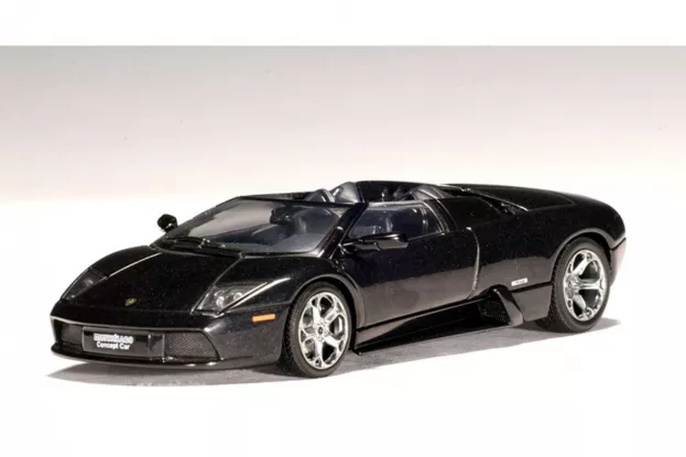 AUTOart Lamborghini Murcielago Concept Car Barchetta Metallic Blue 1:43 54552