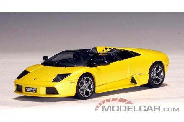 AUTOart Lamborghini Murcielago Concept Car Barchetta Metallic Yellow 54551