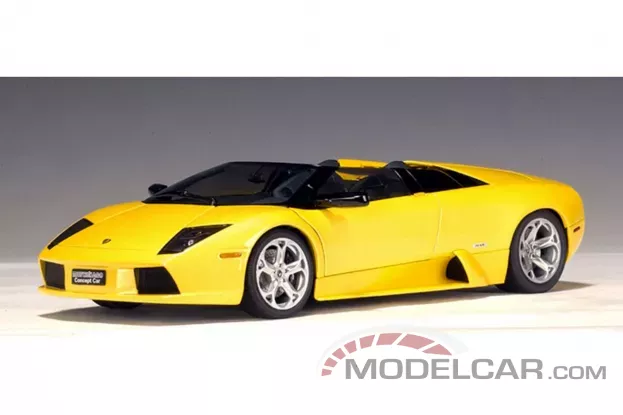 AUTOart Lamborghini Murcielago Concept Car Barchetta Metallic Yellow 1:18 74561