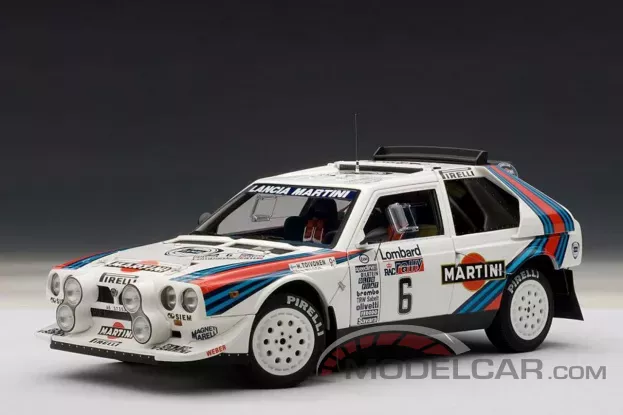 AUTOart Lancia Delta S4 Rac Rally 1985 Winner Toivonen Wilson 6 1:18 88517