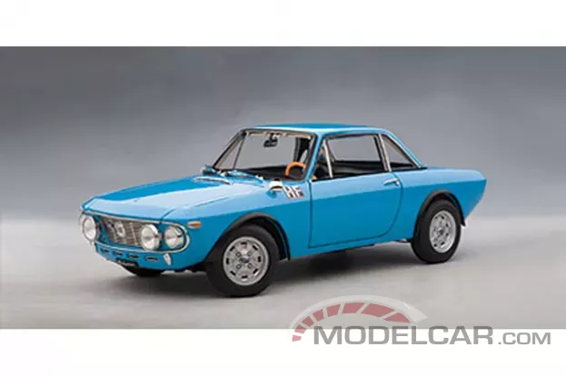 AUTOart Lancia Fulvia 1.6HF Fanal One Azzurro Blue 1:18 74702