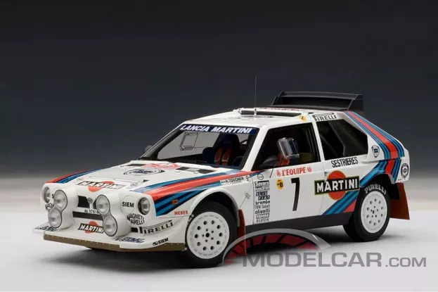 AUTOart Lancia S4 Monte Carlo Winner 1986 Toivonen Cresto 7 1:18 88617