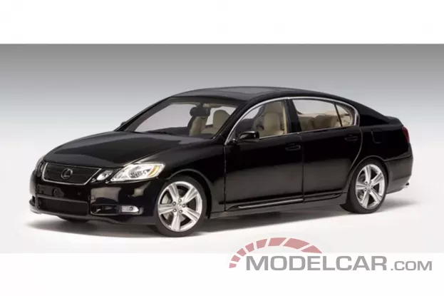 AUTOart Lexus GS430 2006 LHD Black Onyx 1:18 78802