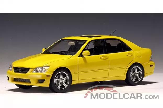 AUTOart Lexus IS300 2000 LHD Yellow 1:18 78701