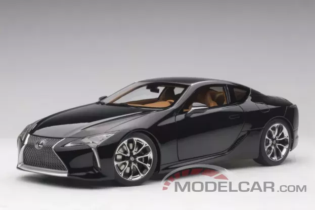 AUTOart Lexus LC 500 Black Brown interior 1:18 78849