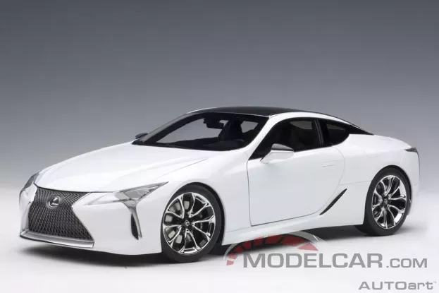 AUTOart Lexus LC 500 F White Metallic Black interior 1:18 78846
