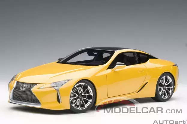 AUTOart Lexus LC 500 Flare Yellow Metallic 1:18 78847
