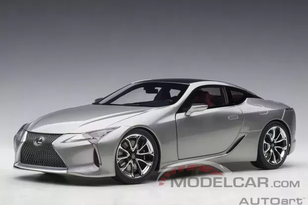 AUTOart Lexus LC 500 Sonic Titanium Metallic 1:18 78871