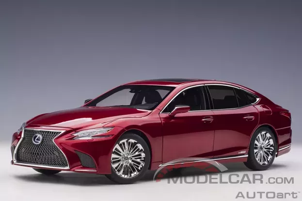 AUTOart Lexus LS 500h Morello Red Metallic 1:18 78869