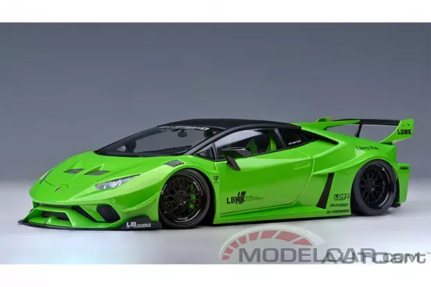 AUTOart Liberty Walk LB Silhouette Lamborghini Huracan GT Pearl Green 1:18 79128
