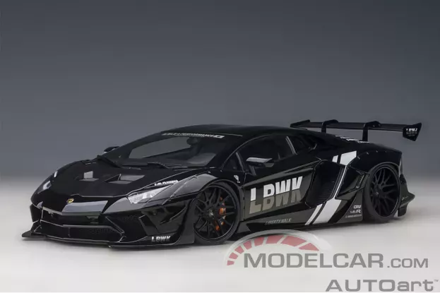 AUTOart Liberty Walk LB-Works Lamborghini Aventador Limited Edition LBWK Livery 1:18 79244