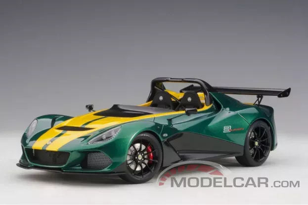 AUTOart Lotus 3-Eleven Green with Yellow stripes 1:18 75392
