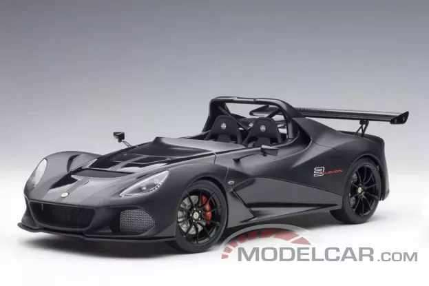 AUTOart Lotus 3-Eleven Matt Black with Gloss Black accents 1:18 75391