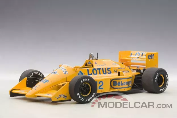 AUTOart Lotus 99T Honda F1 Grand Prix Japan 1987 12 A.Senna 1:18 88727