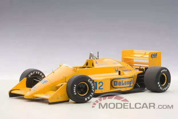 AUTOart Lotus 99T Honda F1 Grand Prix Japan 1987 12 without Lotus logo A.Senna 1:18 88728