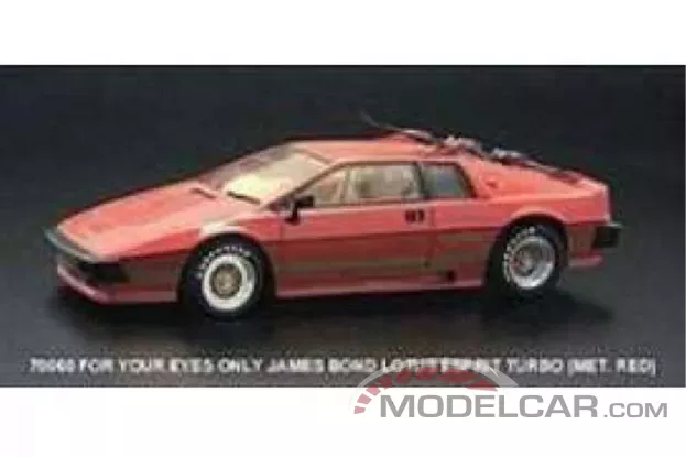 AUTOart Lotus Esprit Turbo S2 For Your Eyes Only James Bond Metallic Red 1:18 70060