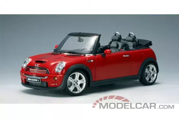 AUTOart MINI Cooper S Cabriolet R52 Red 1:18 74849
