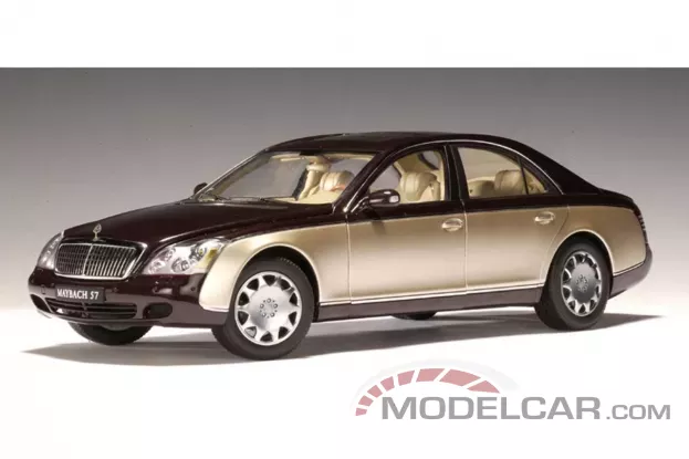 AUTOart Maybach 57 SWB Ayers Rock Red Rocky Mountains Brown Bright 1:18 76153