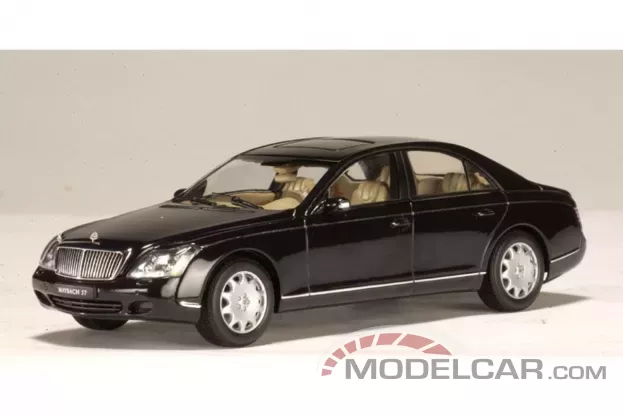 AUTOart Maybach 57 SWB Caspian Black Chromafl Air 1:43 56152
