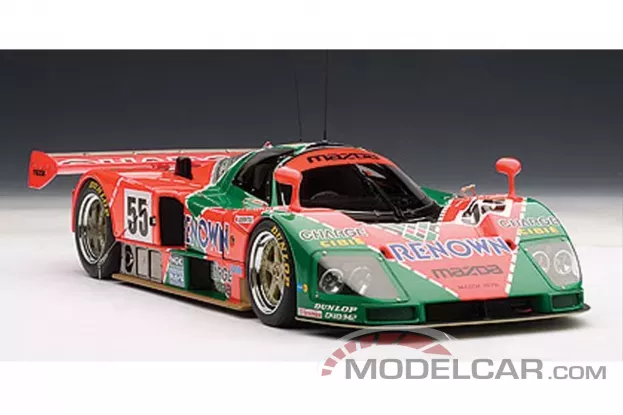AUTOart Mazda 787B Lemans Winner Weidler Herbert Gachot 55 1991 1:18 89142