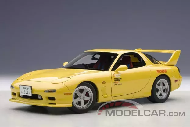 AUTOart Mazda Efini RX-7 FD3S New Animation Film Initial D 1:18 75966