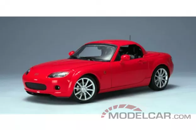 AUTOart Mazda MX-5 Roadster NC Retractable Roof 2006 True Red 1:18 75975