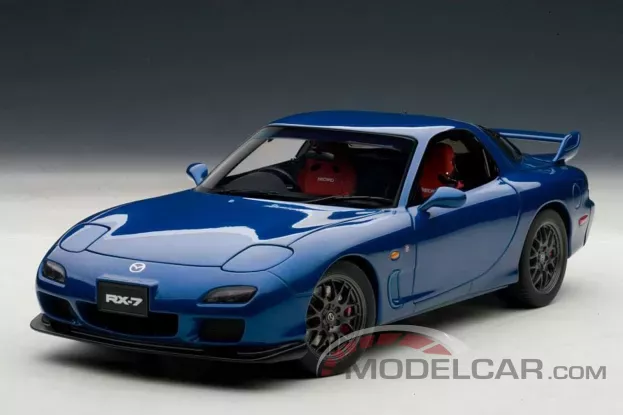 AUTOart Mazda RX-7 FD Spirit R Type A Innocent Blue Mica 1:18 75988