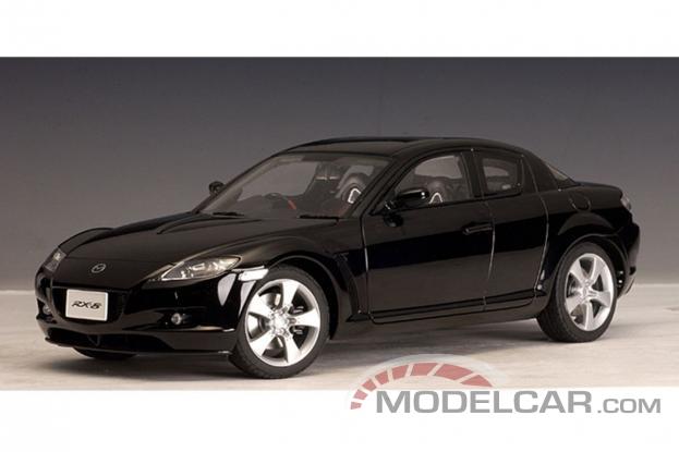 AUTOart Mazda RX-8 2003 RHD Black 75929
