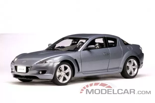 AUTOart Mazda RX-8 2003 RHD Titanium Grey 1:18 75928