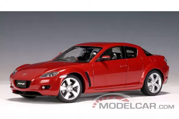 AUTOart Mazda RX-8 2003 RHD Velocity Red 1:18 75927