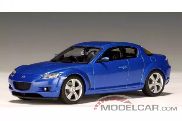 AUTOart Mazda RX-8 LHD Winning Blue 1:43 55923
